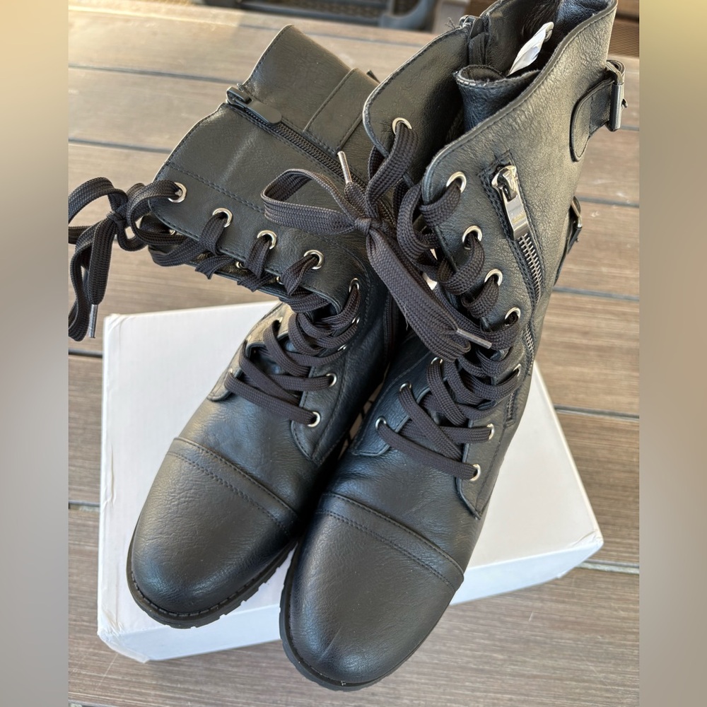 Dream Pairs Black Winter & Rain Boots